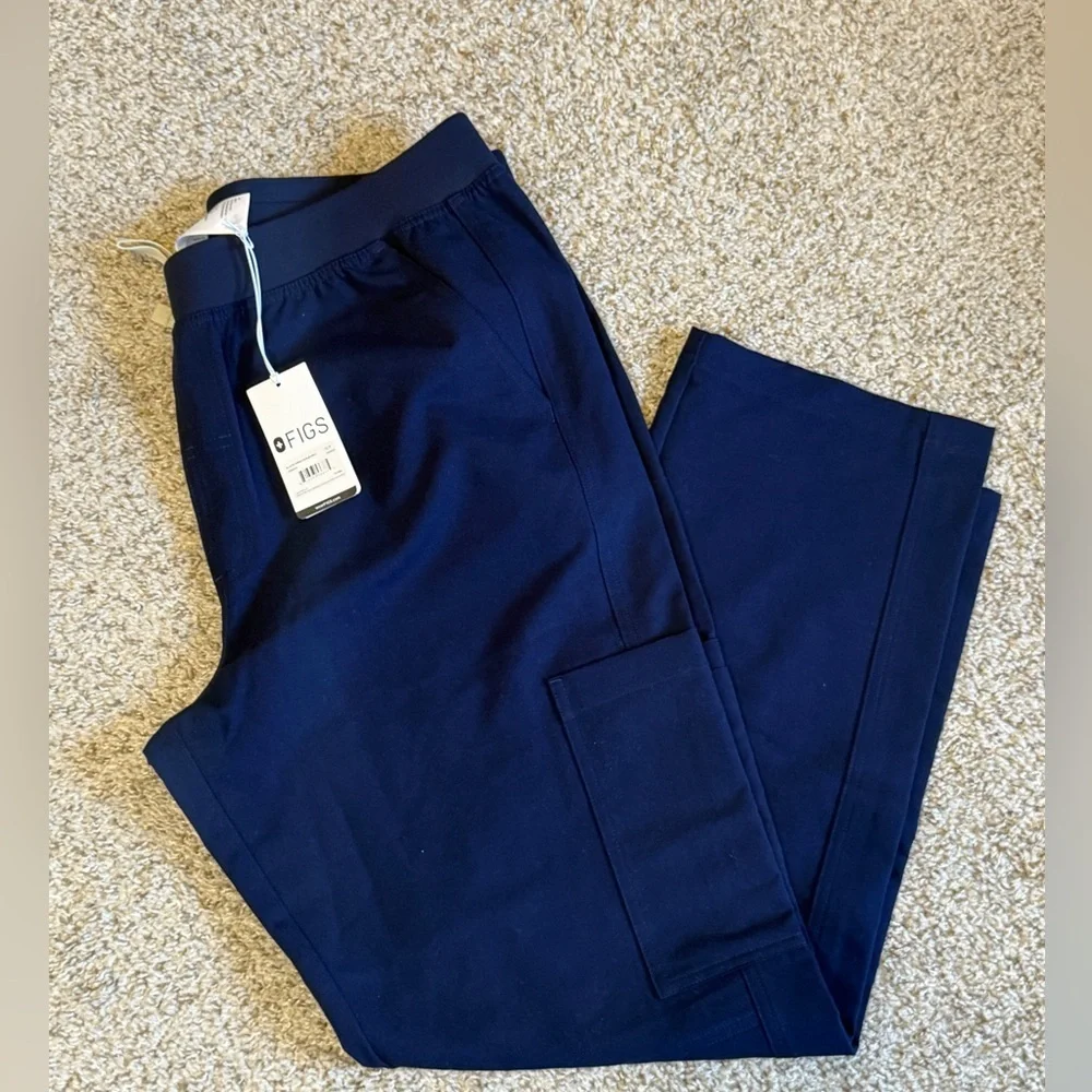 Figs Axim Cargo Men’s Scrub Pants Navy XL